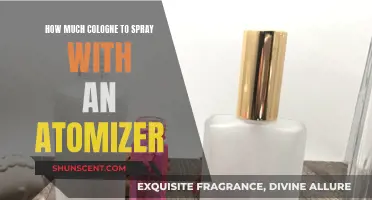 The Art of Spraying Cologne: Mastering the Atomizer