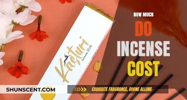 Incense Cost: What's the Price of Fragrance?