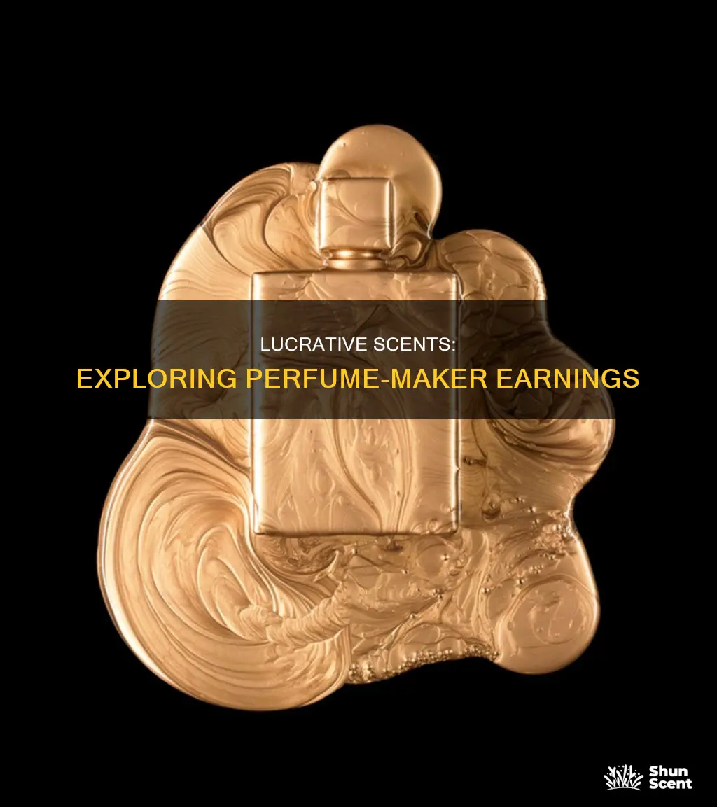 how much do perfume makers make