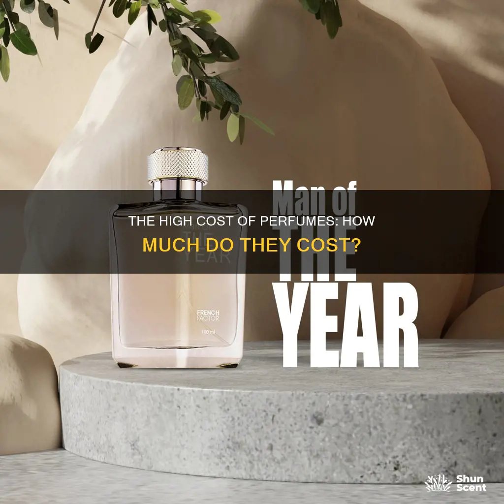 how much do perfumes cost