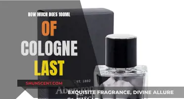 Exploring the Lifespan of a 100ml Cologne Bottle