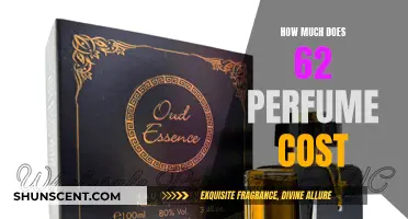 Exploring the Cost of 62 Perfumes: An Expensive Affair?