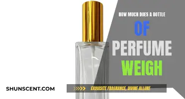 The Weight of Fragrance: Standard Bottle Weights