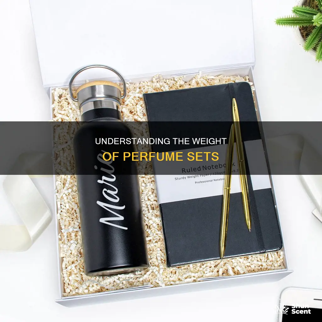 how much does a perfume set weight