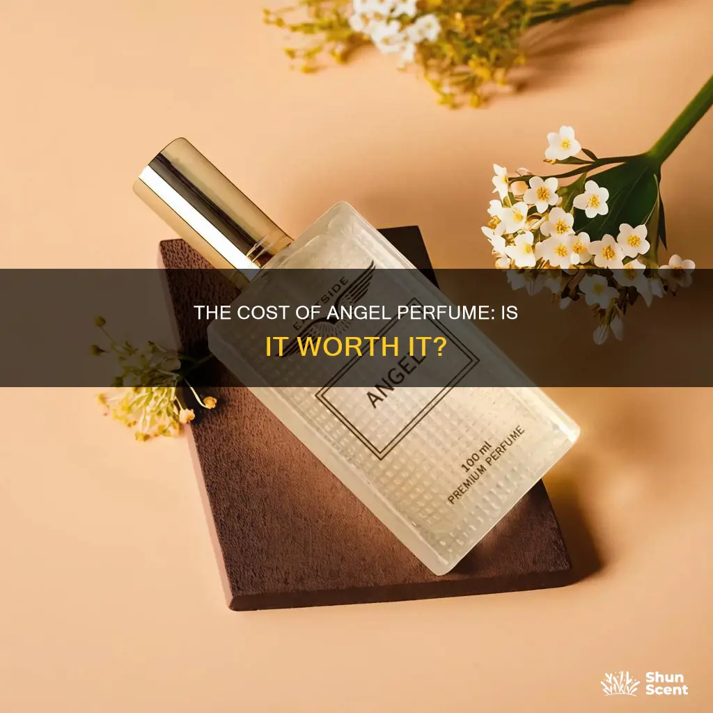 how much does angel perfume cost