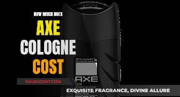 Axe Cologne: The Cost of Smelling Good