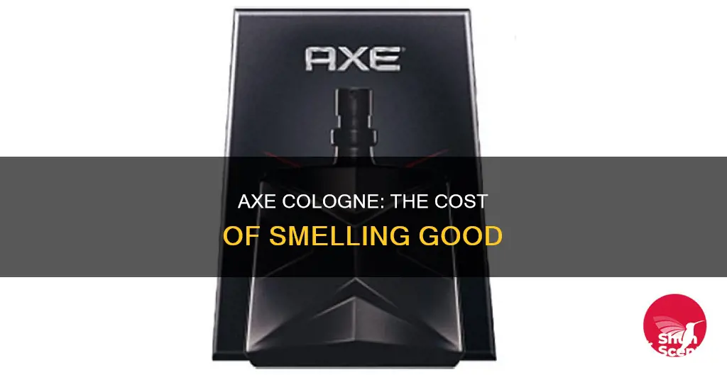 how much does axe cologne cost