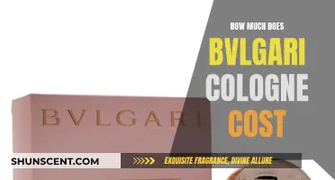 The Expense of Sophistication: BVLGARI Cologne Pricing