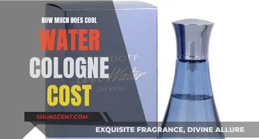 The Cost of Smelling Good: Cool Water Cologne Pricing