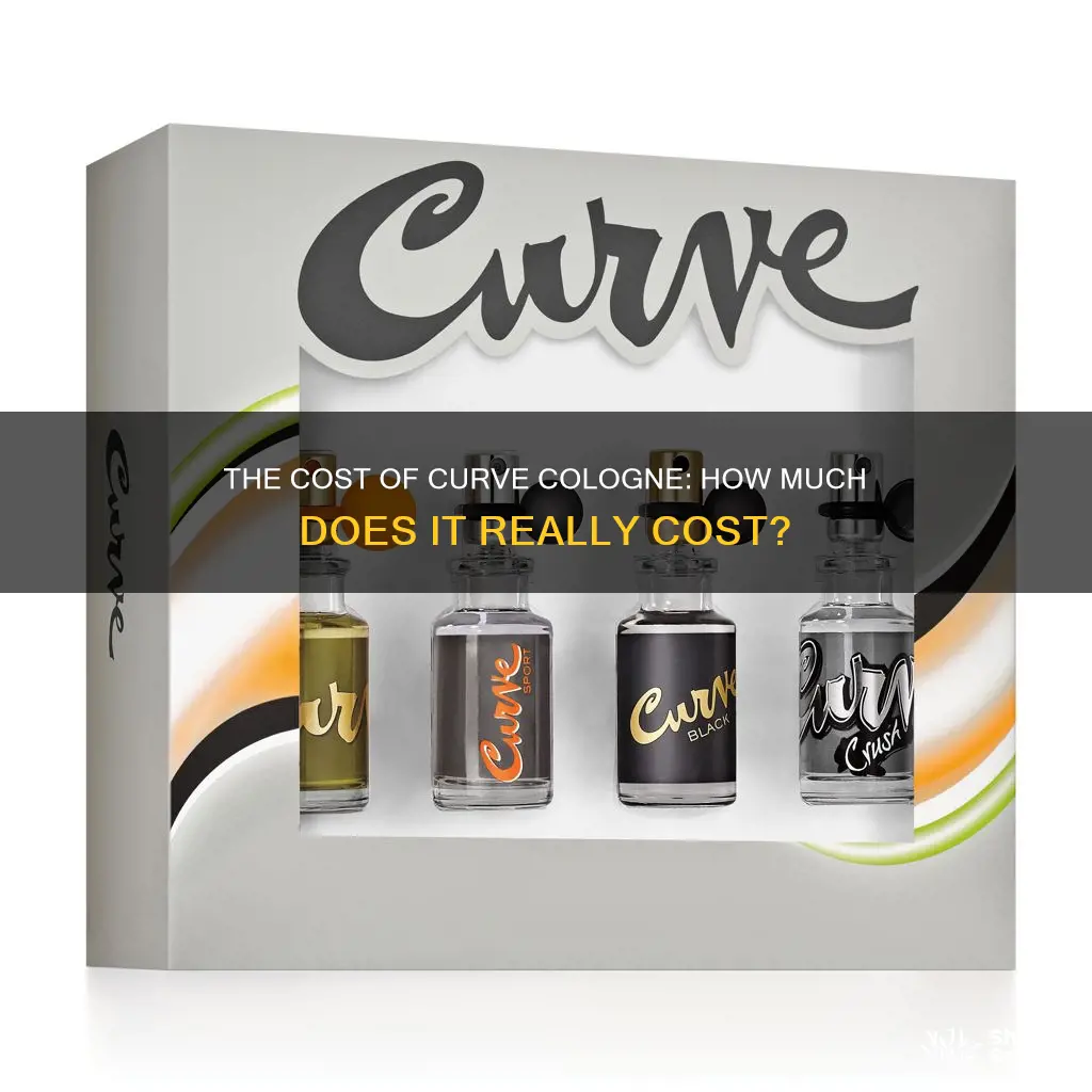 how much does curve cologne cost