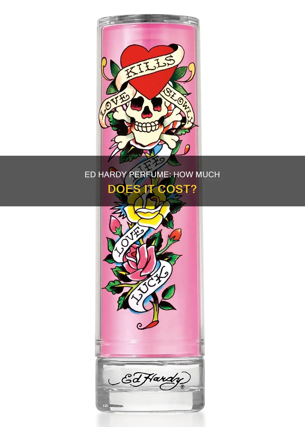 how much does ed hardy perfume cost