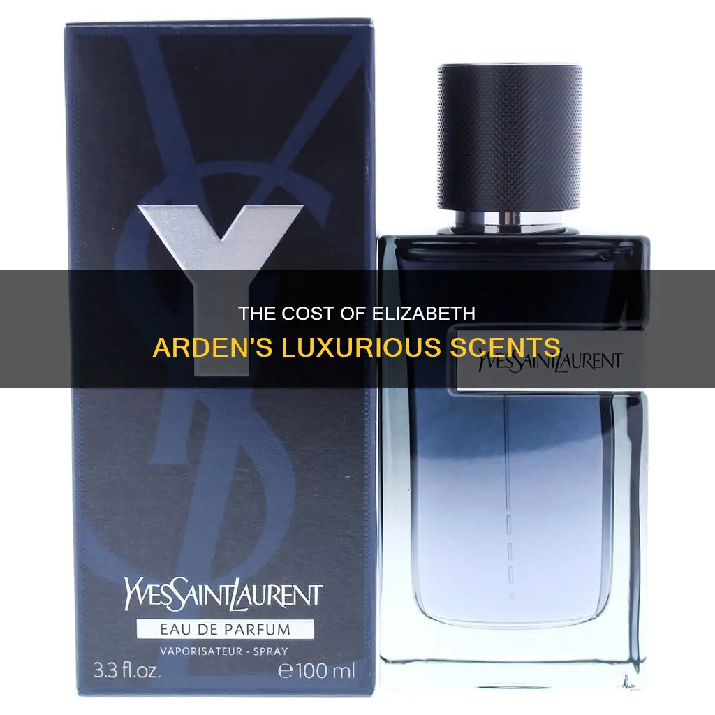 how much does elizabeth arden perfume cost
