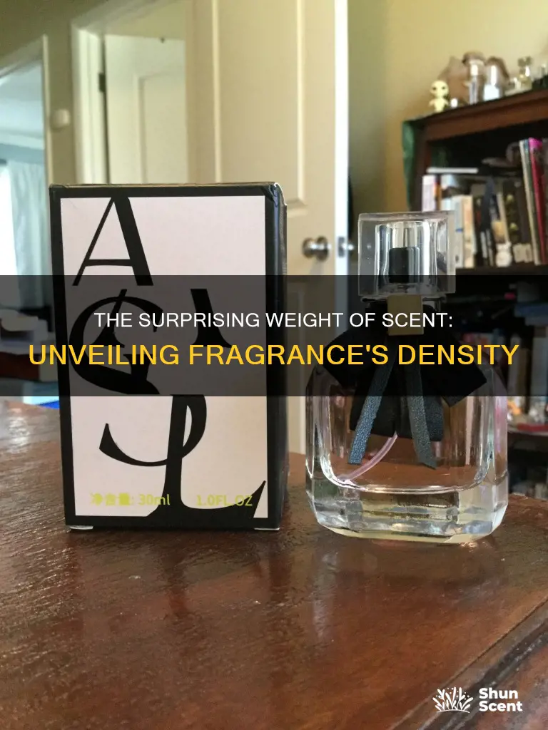 how much does fragrance weigh