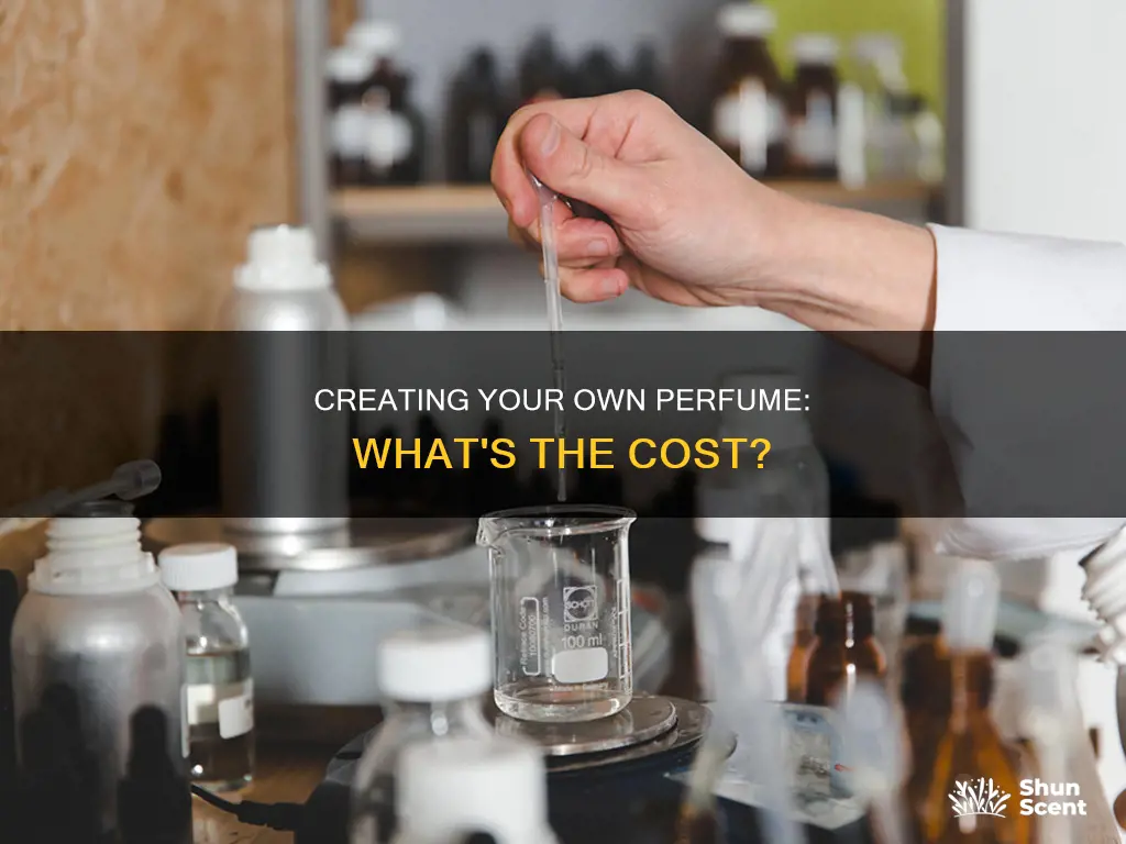how much does it cost to create your own perfume