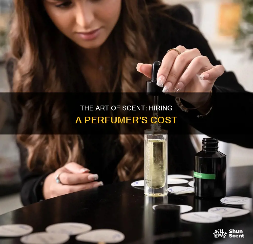 how much does it cost to hire a perfumer