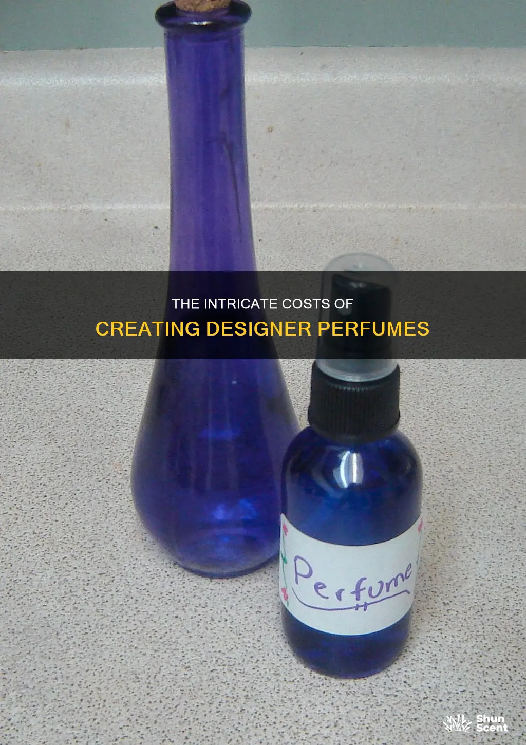 how much does it cost to make designer perfume
