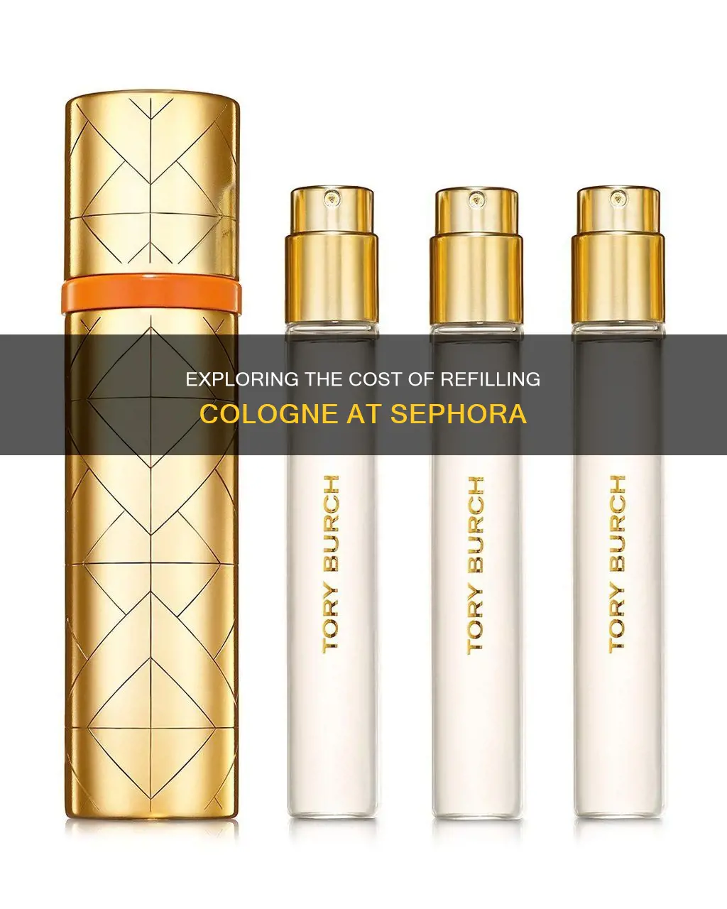 how much does it cost to refill cologne at sephora