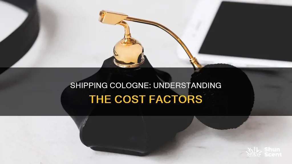 how much does it cost to ship cologne