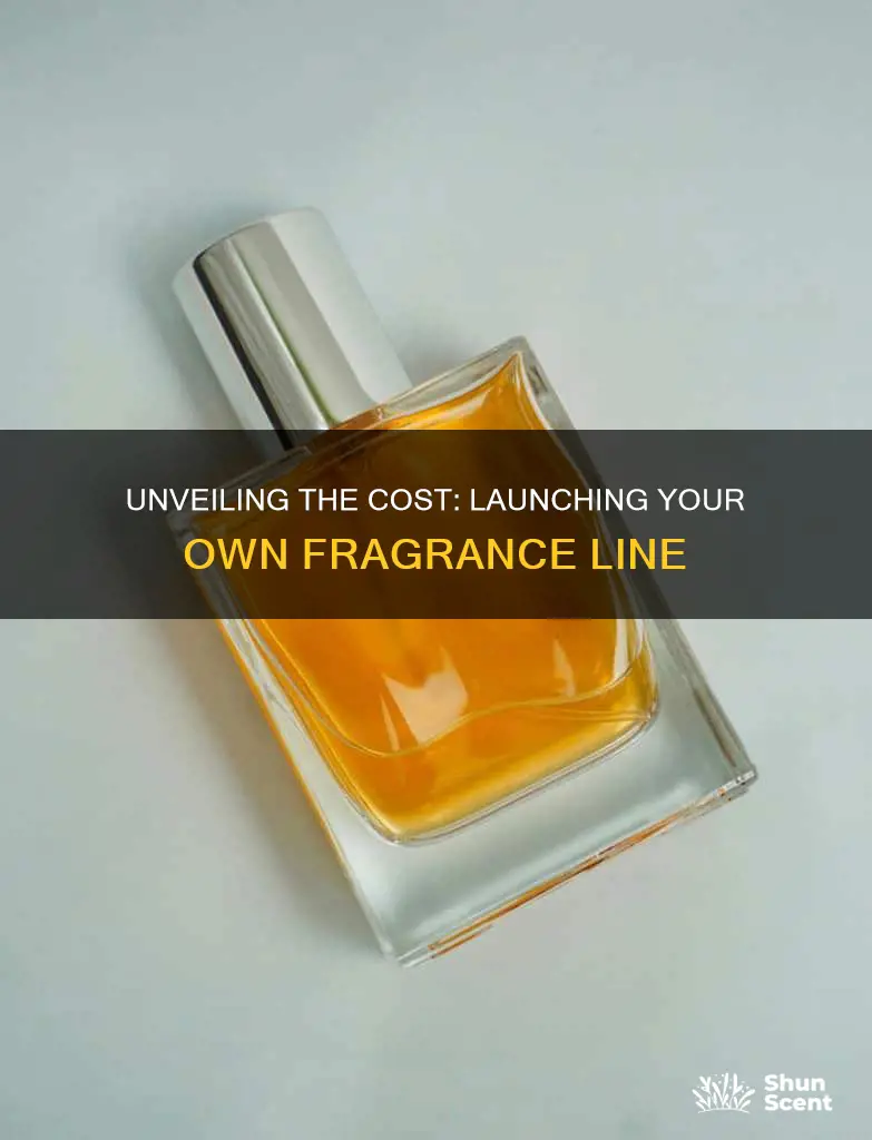 how much does it cost to start a fragrance line