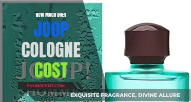 Joop Cologne: The Cost of Smelling Great