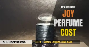 The True Cost of Joy Perfume