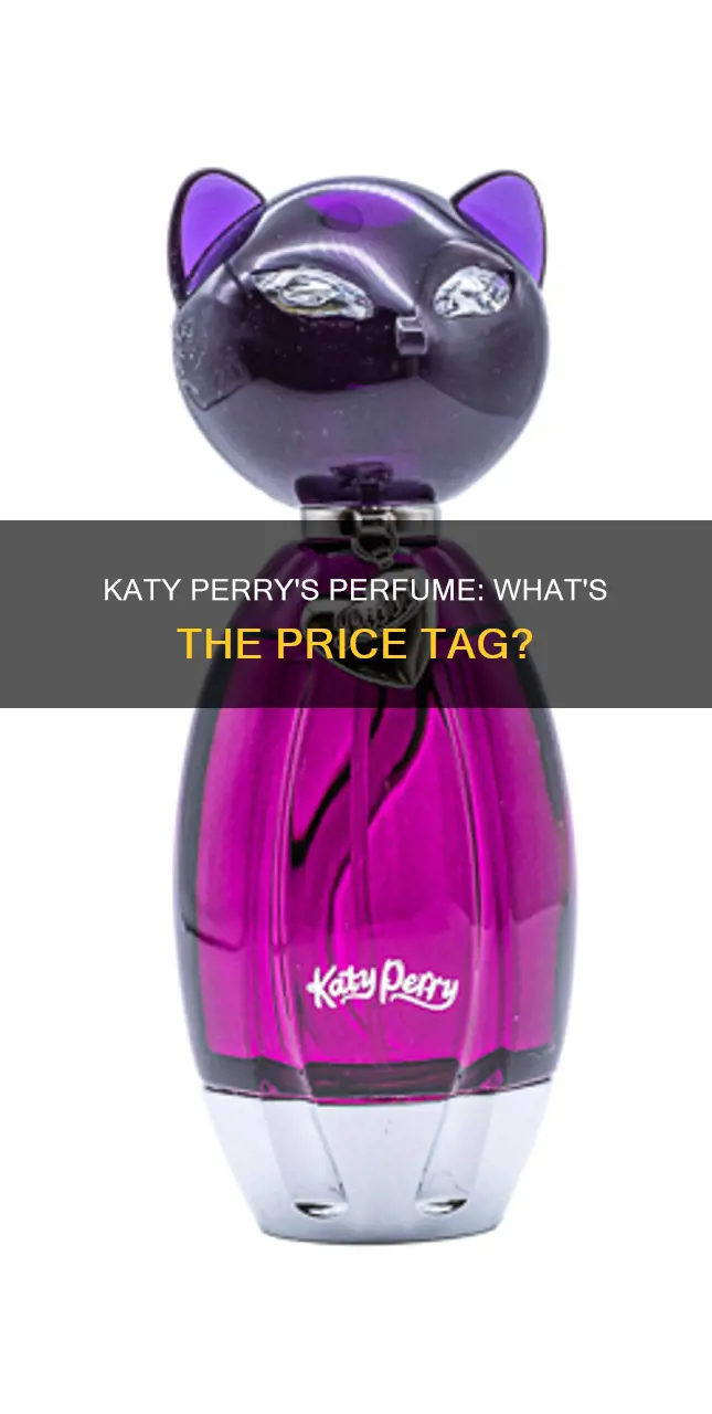 how much does katy perry perfume cost