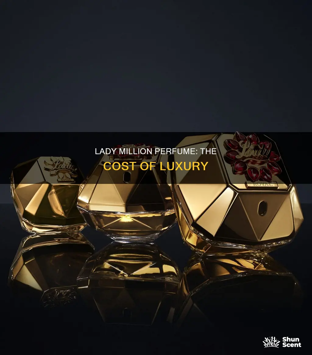 how much does lady million perfume cost