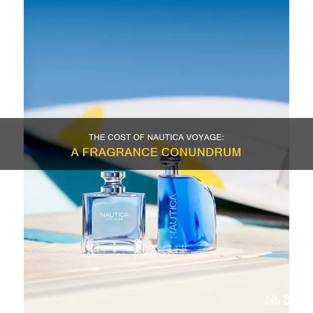 how much does nautica voyage cologne cost