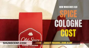 The Cost of Smelling Good: Old Spice Cologne Pricing