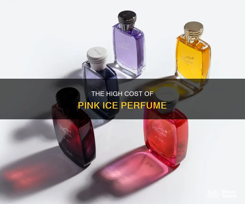 how much does pink ice perfume cost