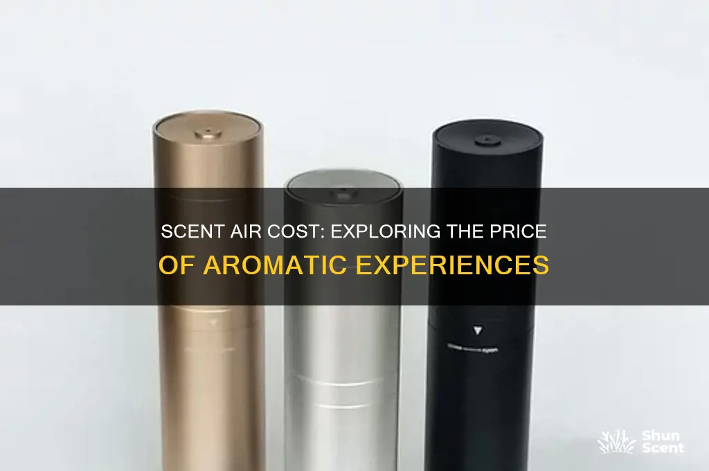 how much does scent air cost