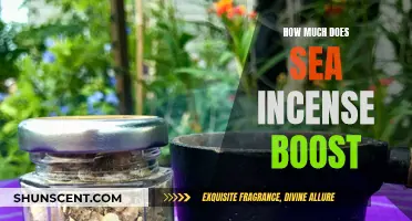 Sea Incense Boosts Productivity: How Much is Too Much?