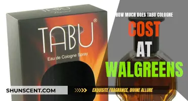 Tabu Cologne: Walgreens' Affordable Fragrance for Men