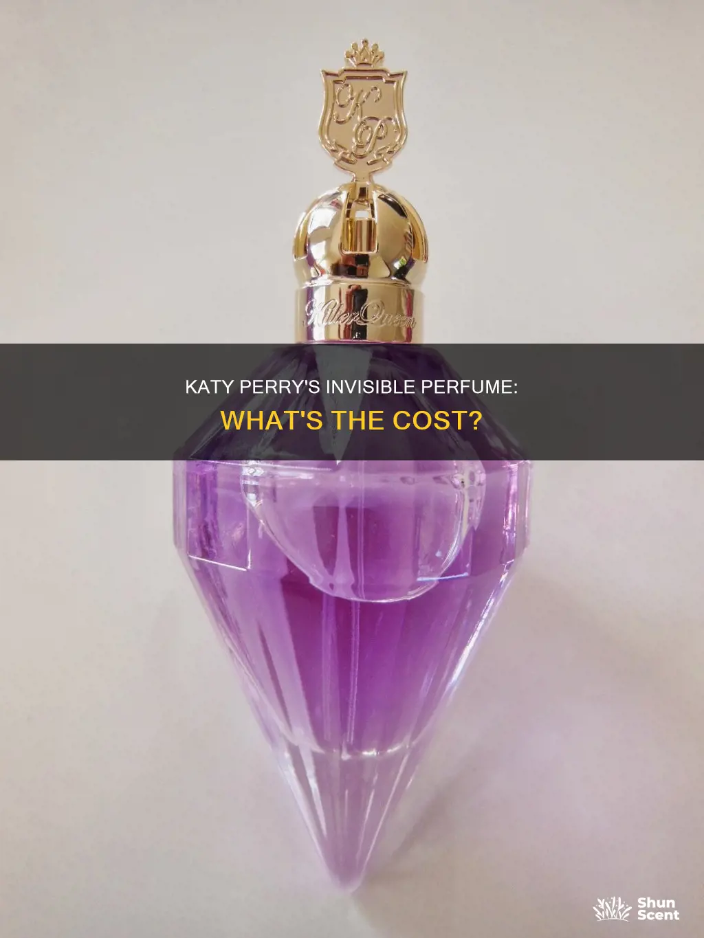 how much does the perfume katy perry invisible cost