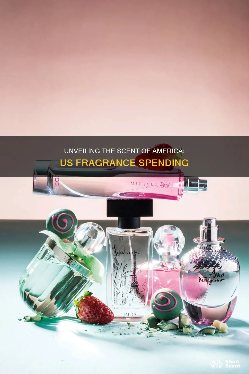 how much does the us spend on fragrances