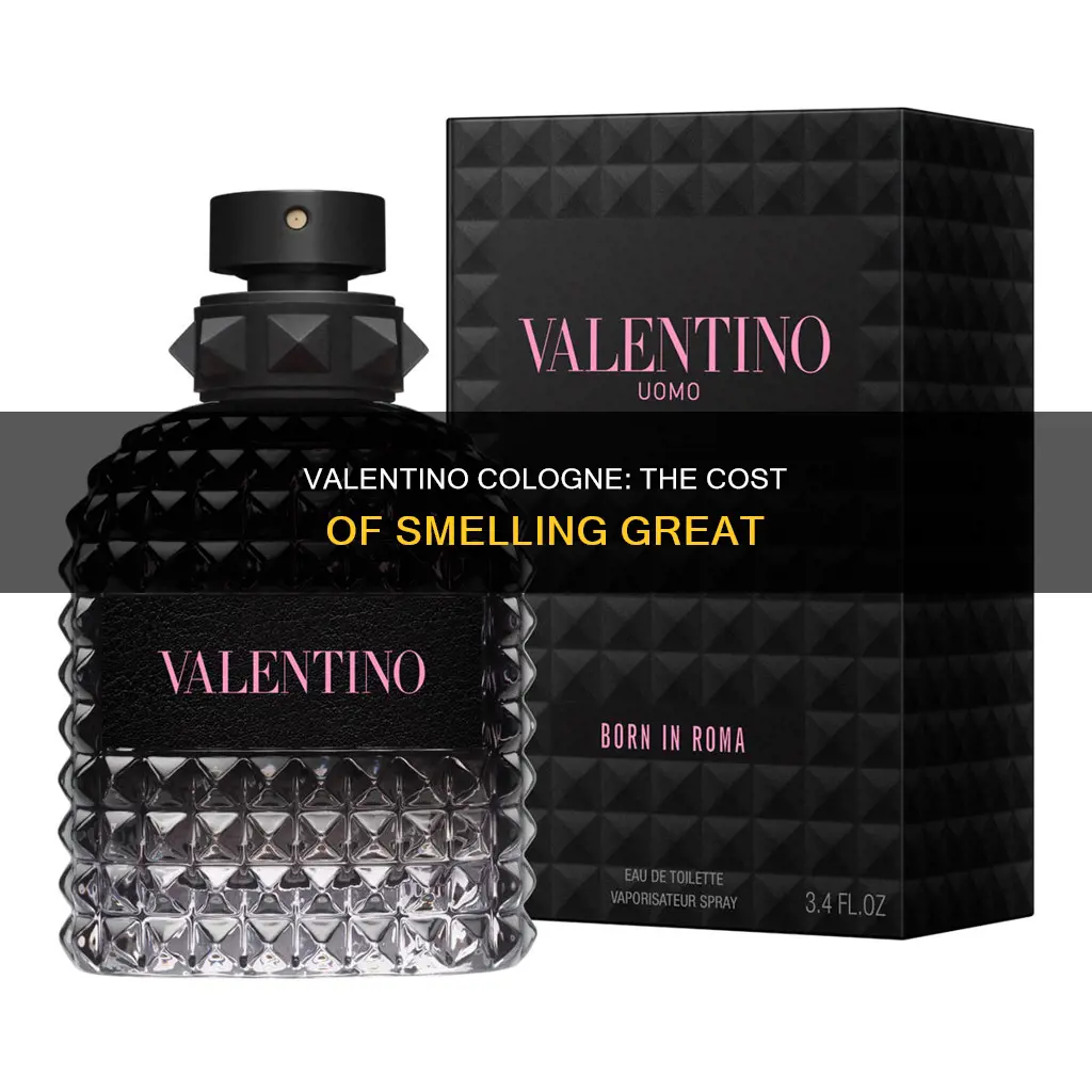 how much does valentino cologne cost