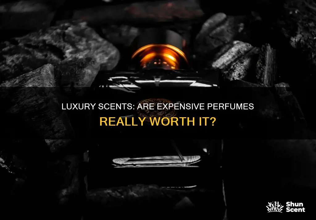 how much fake in an expensive perfume