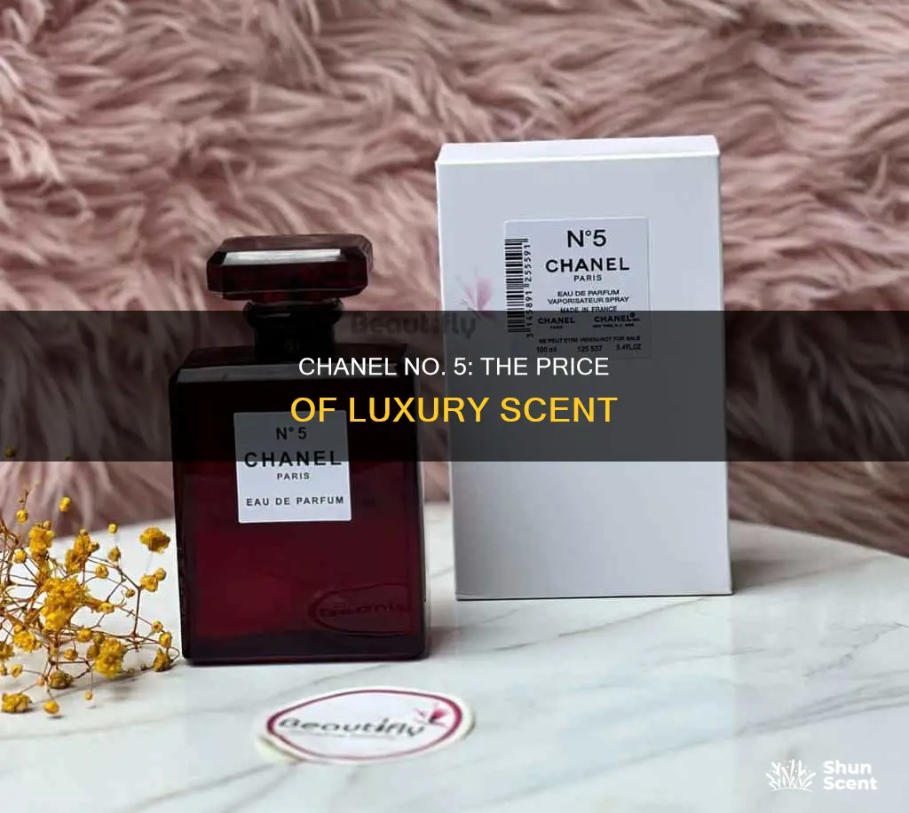 how much for chanel no 5 perfume