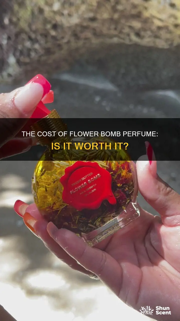 how much for flower bomb perfume