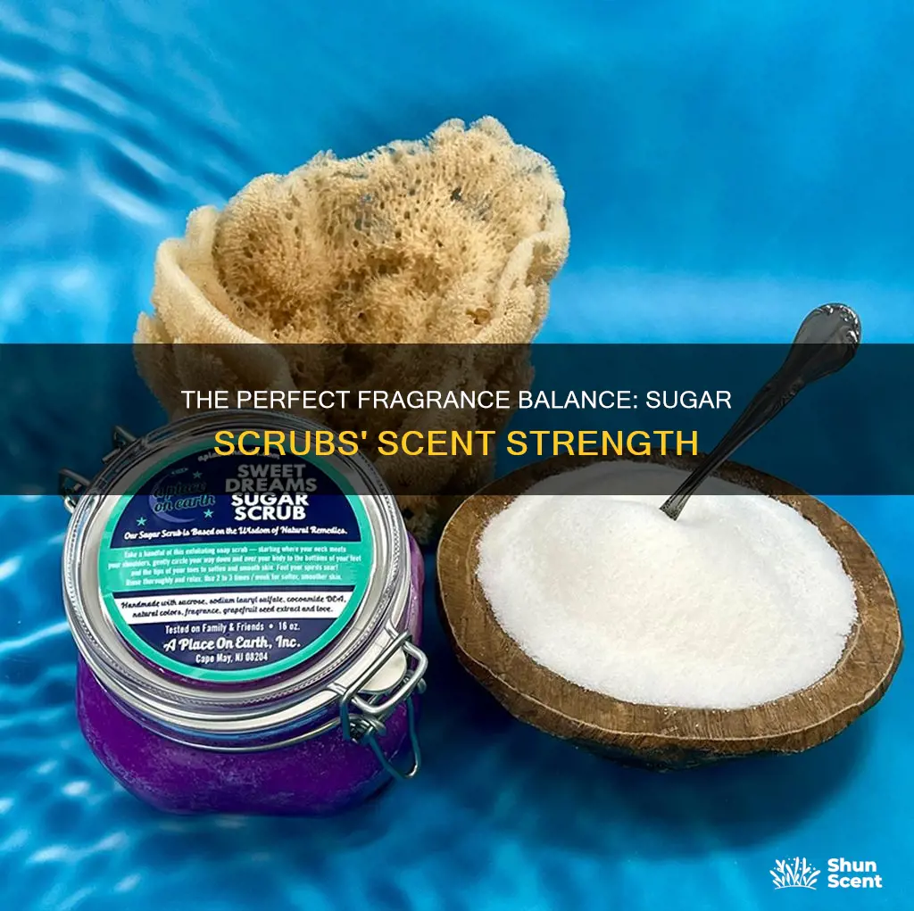 how much fragrance amount to add to sugar scrubs