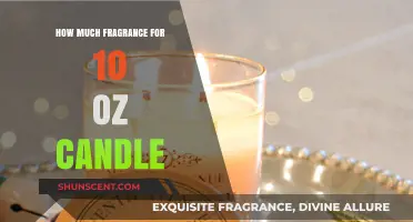 Candle Fragrance: Finding the Perfect Balance for Your 10 oz Container