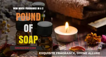 Fragrance in Soap: The Perfect Balance for 2 Pounds