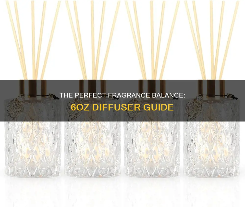 how much fragrance in a 6oz diffuser