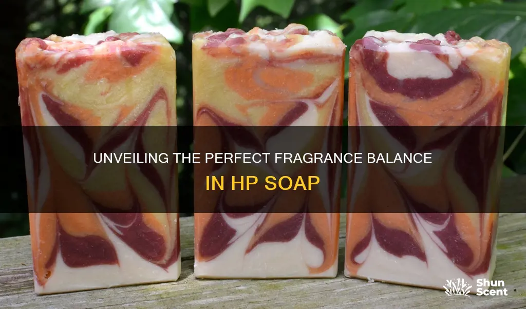 how much fragrance in hp soap