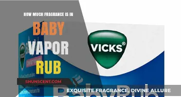 Unveiling the Mystery: How Much Fragrance in Baby Vapor Rub?