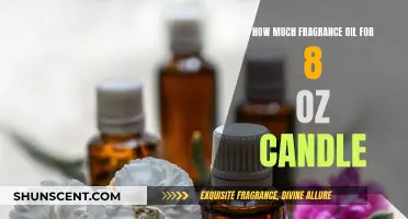 Candle-Making: The Right Fragrance Oil Quantity for 8-oz Candles