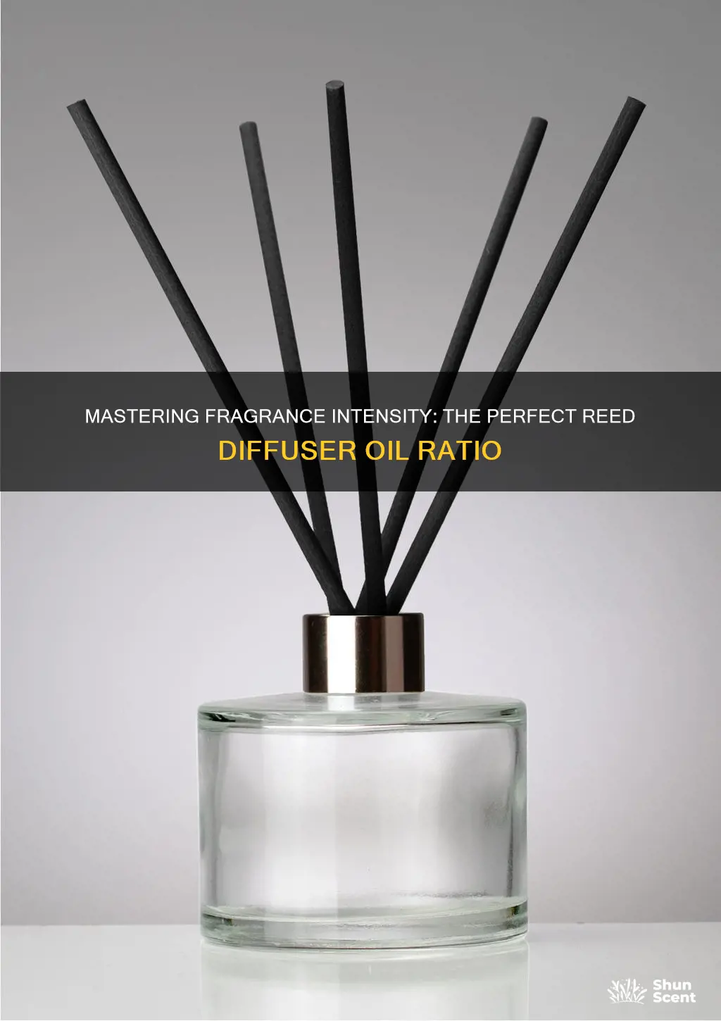 how much fragrance oil for reed diffusers