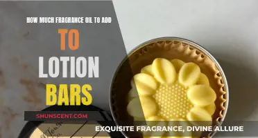 Adding Fragrance to Lotion Bars: Mastering the Art