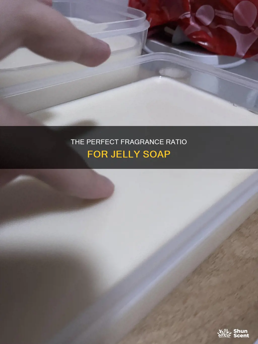 how much fragrance oio for jelly soap