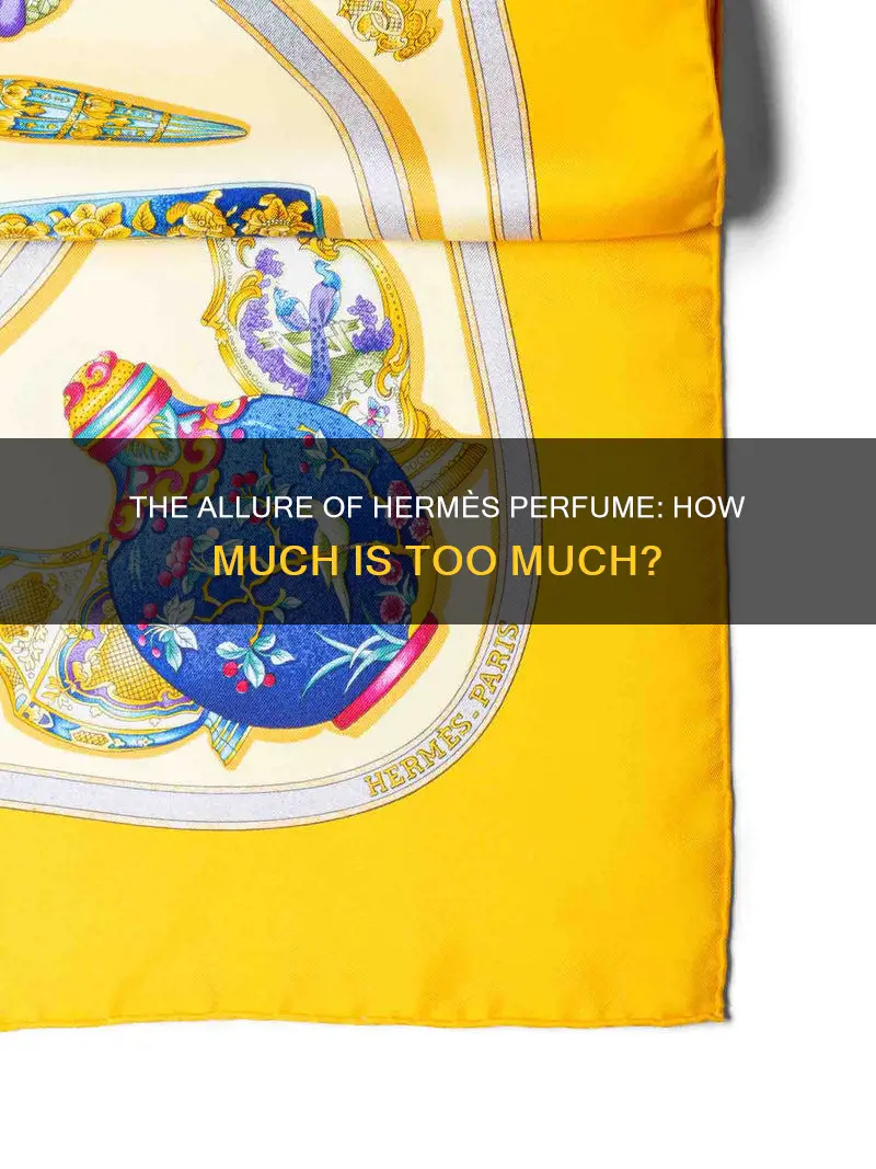 how much hermes perfume